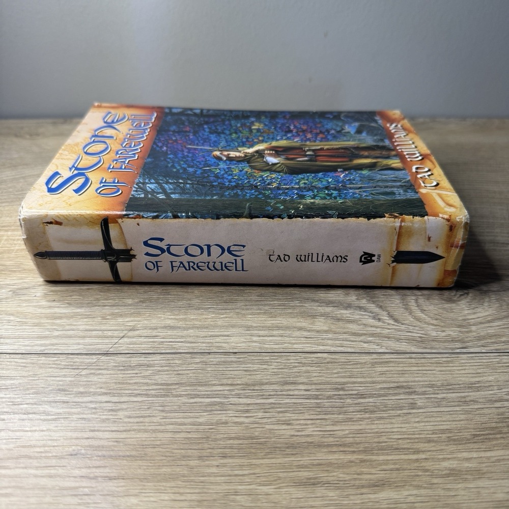 Stone of Farewell by Tad Williams 1990 Hardcover Dust Jacket DAW Books‎ - Picture 3 of 8